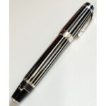 Mont Blanc 7535 Boheme Platinum-Plated Crystal Stilografica (F)
